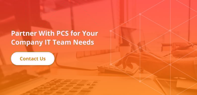 Partner With PCS for Your Company IT Team Needs