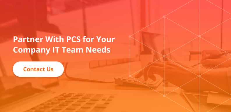 Partner With PCS for Your Company IT Team Needs