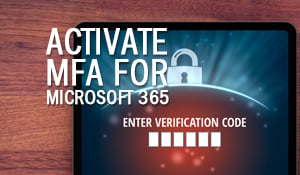 Activate MFA for 365