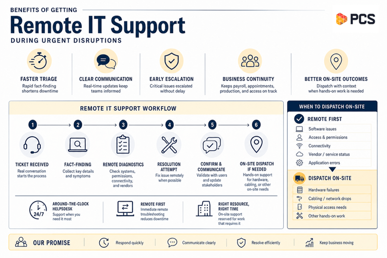 remote it support benefits