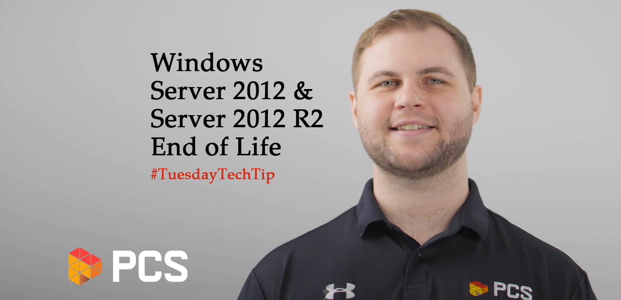 TuesdayTechTip Windows Server 2012 & 2012 R2 End of Life